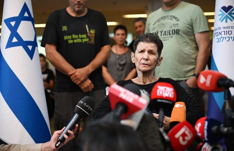 Israeli hostage freed by Hamas says ‘time is running out’ for captives as she describes harrowing conditions