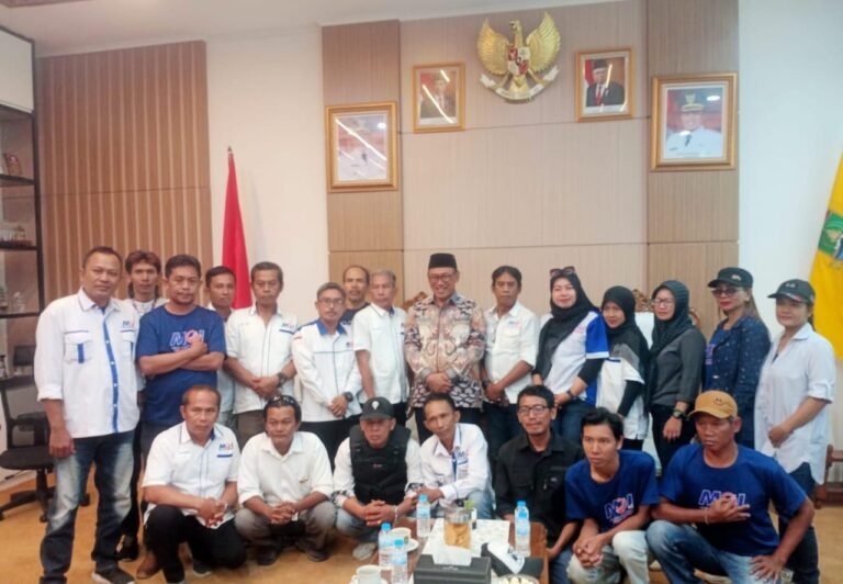 Giat Roadshow Perangi Hoax, MOI se-Banten Audensi Dengan Walikota Cilegon