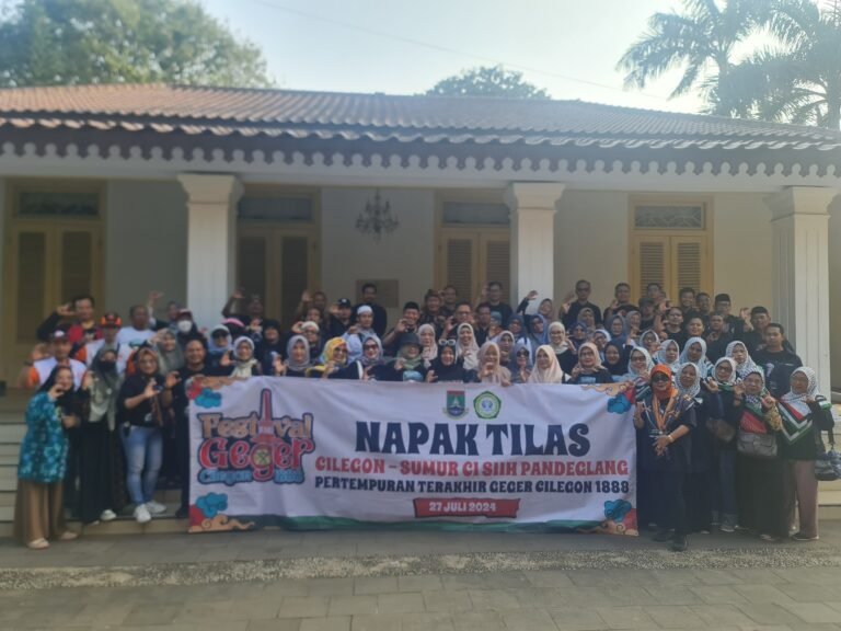 Ratusan Warga Ikut Napak Tilas Geger Cilegon ke Sungai Ci Siing Sumur Pandeglang