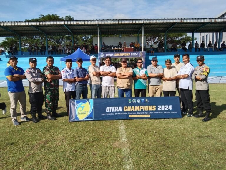 Buka Turnamen Citra Champions 2024, Camat Ciwandan Harap Jadi Sarana Mencetak Generasi Sepakbola Profesional