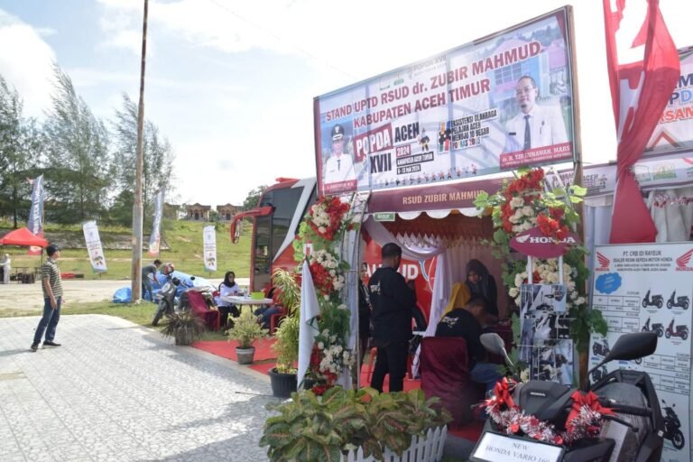 Dari Bazar Kuliner Hingga Wahana Permainan Meriahkan Pembukaan Popda Aceh Timur