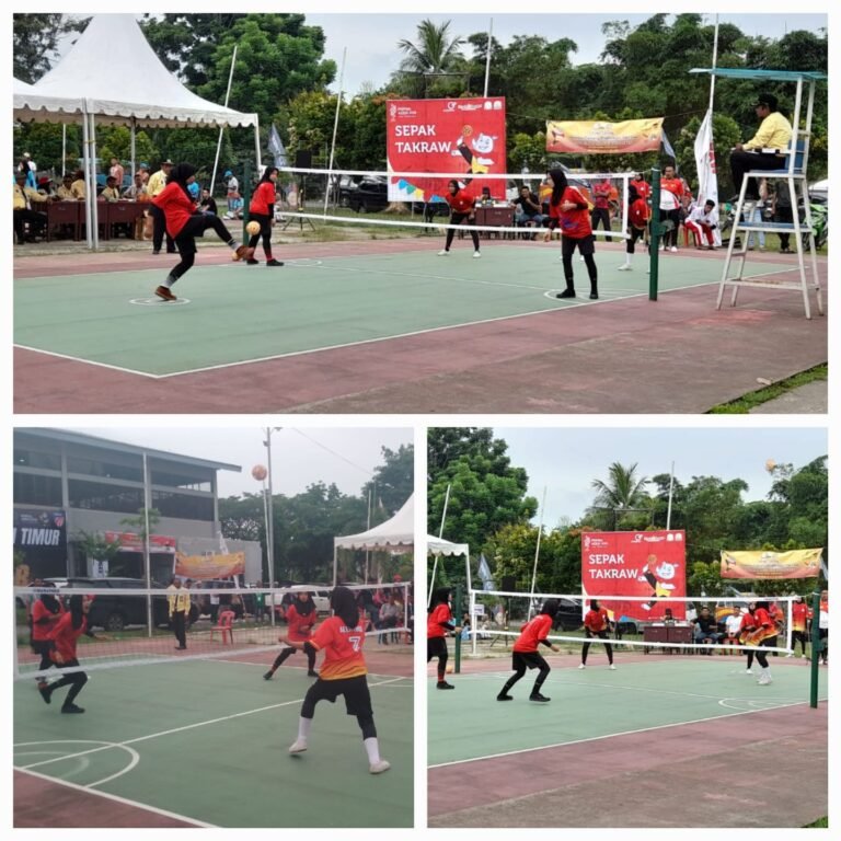 Ajang Popda Tim Sepak Takraw Putri Aceh Timur Raih Juara III