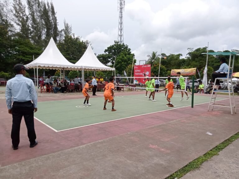 Tim Sepak Takraw Putra Aceh Timur Masuk Final Di Ajang Popda ke XVIII