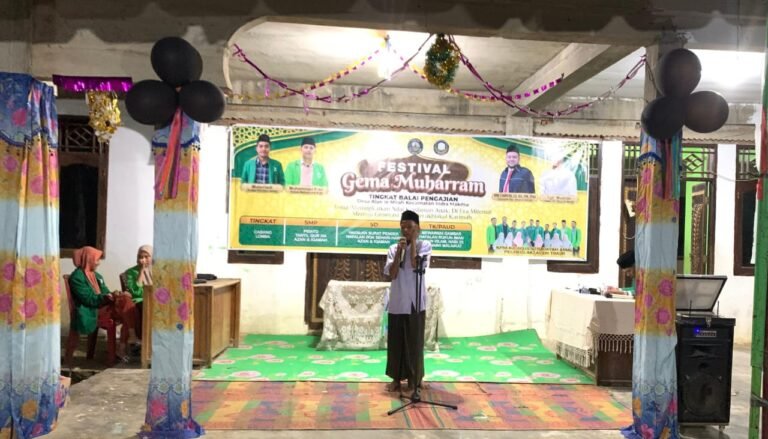 Mahasiswa KPM Stis Dayah Amal Gelar Festival Gema Muharram di Desa Alue Ie Mirah