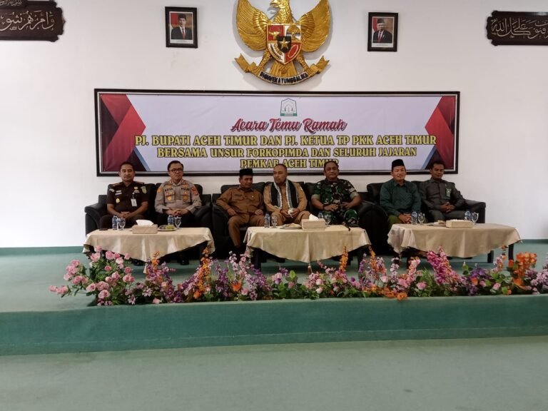 Pj. Bupati Dan PJ. TP- PPK Gelar Temu Ramah Dengan Forkopimda