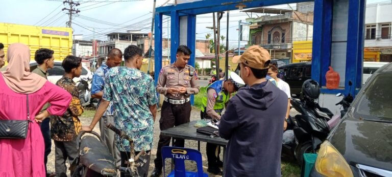 Operasi Patuh Seulawah 2024 Satlantas polres Aceh Timur Gelar Razia, Kedepankan Persuasif
