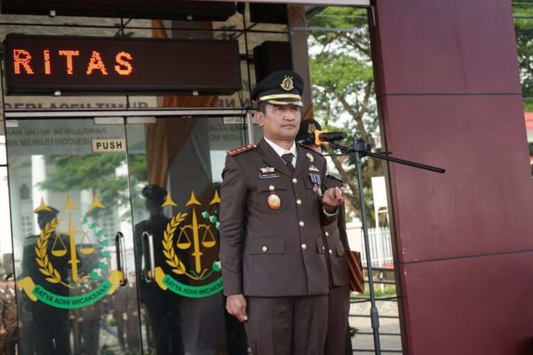 Kejari Aceh Timur Gelar Upacara HUT Adhiyaksa Ke-64