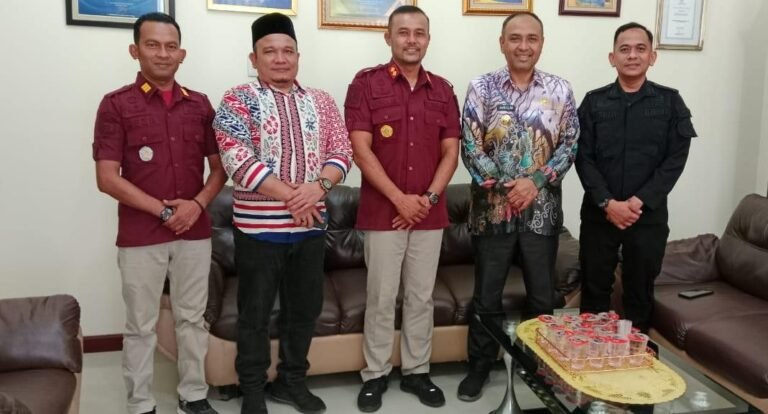 Silahturahmi dan Perkuat Koordinasi, Kalapas Idi Kunjungi PJ Bupati Aceh Timur