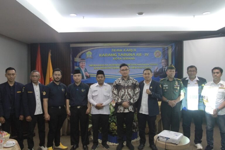 Dibuka Andika Hazrumy, TKKT Kota Serang Ke-4 Aklamasi Pilih Udra Sengsana Jadi Ketua