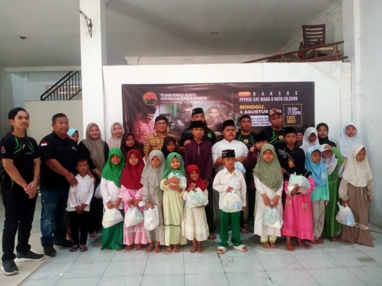 Bakti Sosial Sat- Bela Negara: Santunan untuk Anak Yatim dan Dhuafa di Kota Cilegon