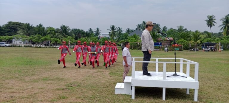 Darul Aman Muspika  Gelar Gladi Bersih Upacara HUT RI ke-79.