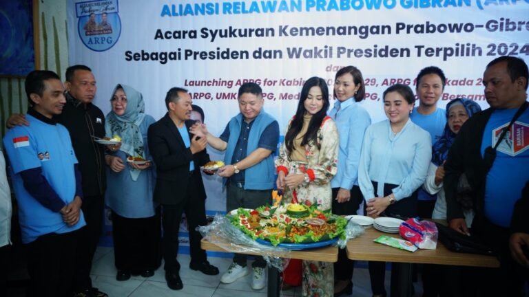 42 Organisasi Relawan Prabowo-Gibran dengan Bendera ARPG Gelar Syukuran Kemenangan Pilpres 2024