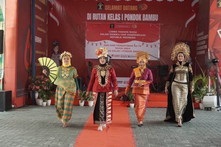 Rutan Kelas I Pondok Bambu Peringati HUT RI ke-79