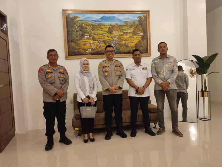 Kapolres Aceh Timur Terima Kunjungan Silaturahmi Ketua Panwaslih
