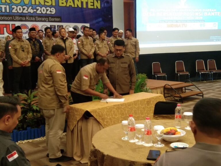 Pria Asal Balaraja Pimpin DPD Desa Bersatu Provinsi Banten
