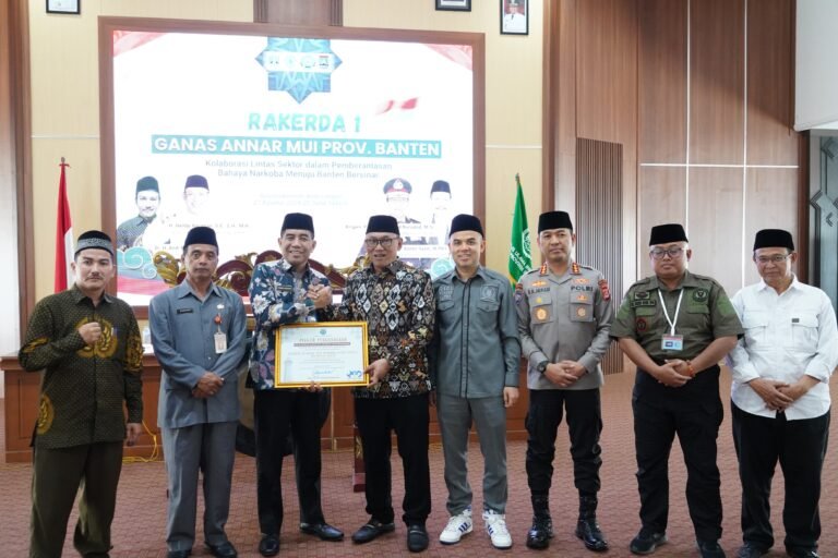 Wali Kota Helldy Bersama MUI Canangkan Gerakan “Cilegon Bersinar” untuk Perangi Narkoba