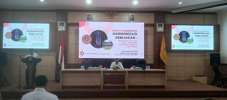 Rakor Harmonisasi Kebijakan, Sekda Maman Yakin JFAK Mampu Bekerja Profesional        