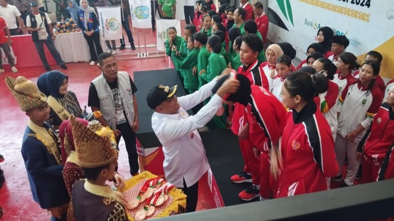 Jawa Timur Putri dan Sulawesi Selatan putra Kuasai Laga Final Sepak Takraw PON XXI Aceh-Sumut