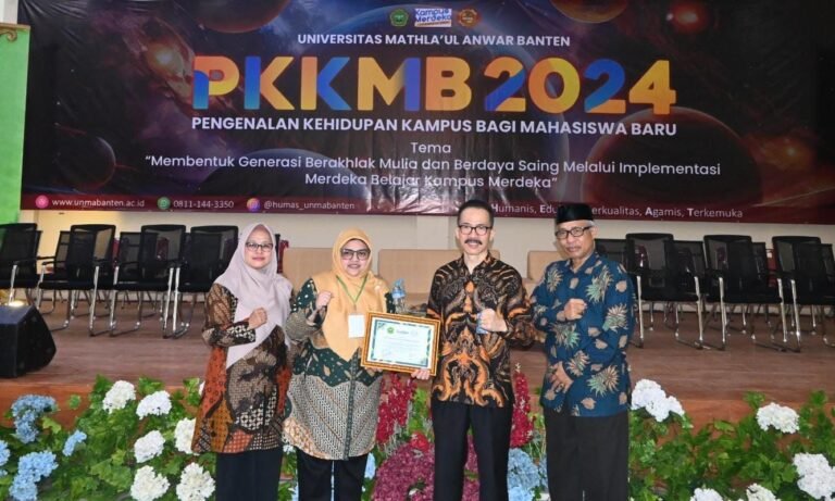 Universitas Mathla’ul Anwar Banten Sosialisasi Kompetisi Jurnalis Kebangsaan Mahasiswa 2024    