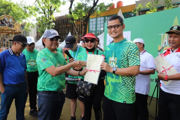 Di Jawara Run 2024 dari Lomba Lari Hingga Penyerahan Sertipikat Tanah Elektronik