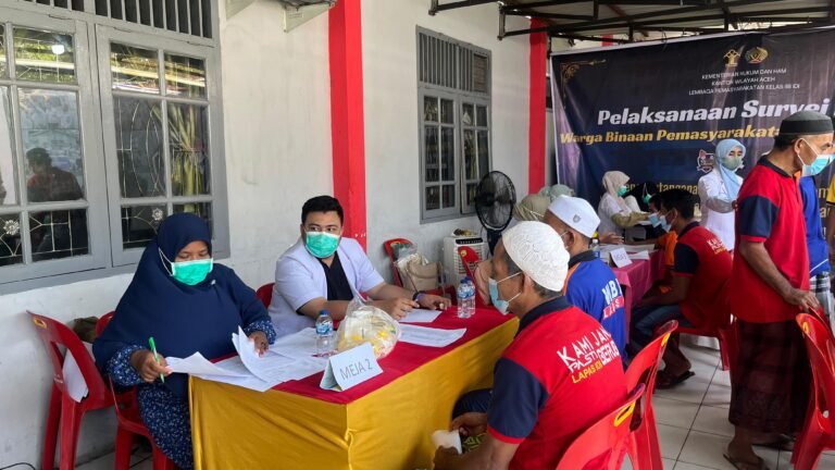 Antisipasi Penyebaran Penyakit Menular, Lapas Idi Gelar Survei Batuk
