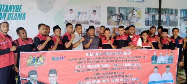 JASA Daerah III Idi Siap Menangkan Sulaiman Tole–Abdul Hamid di Pilkada 2024