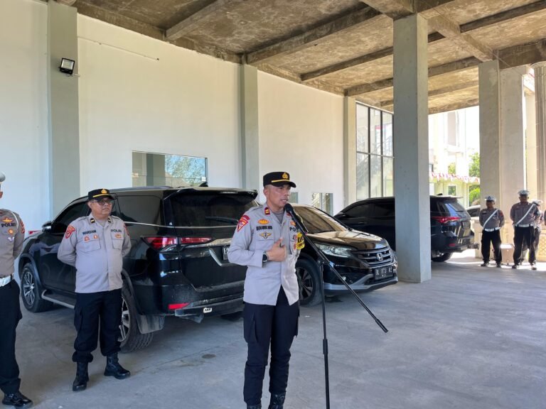 Amankan Penyampaian Visi-Misi, Polres Aceh Timur Kerahkan 129 Personel