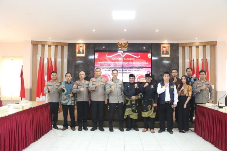 Polresta Barelang Terima Kunjungan Tim STIK Lemdiklat Polri