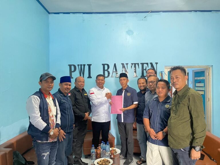 Kunjungi PWI Banten, Fahmi Hakim: Saya Ingin Berkontribusi Membangun PWI