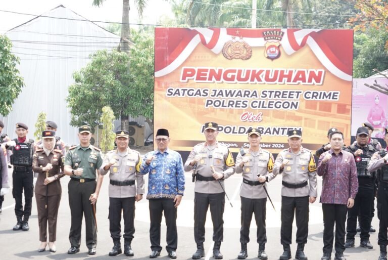 Wali Kota Helldy Apresiasi Kehadiran Kapolda Banten di Mapolres Cilegon