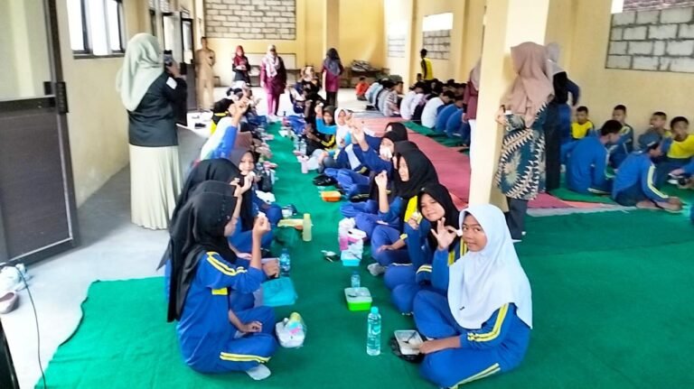 Dorong Kebiasaan Hidup Sehat, Puskesmas Citangkil Gelar Aksi Bergizi di Sekolah-sekolah