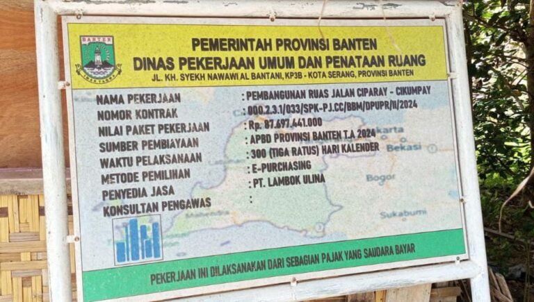 Geram soal e-Katalog berpotensi KKN, Anggota DPRD Banten Tantang Kadis PUPR
