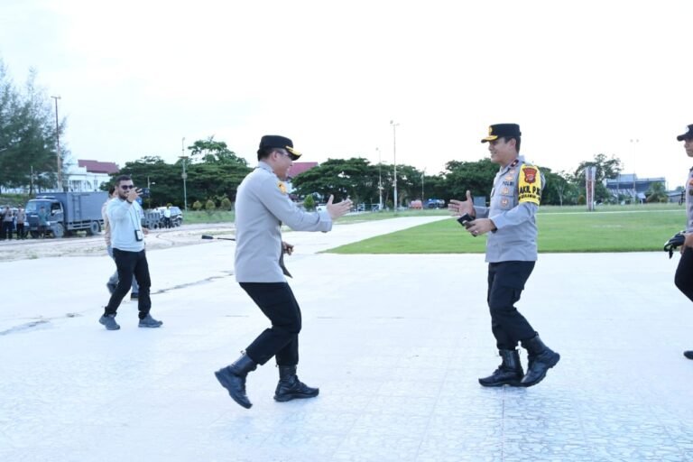 Kunker Perdana ke Polres Aceh Timur, Wakapolda Aceh Posko Operasi Mantap Praja Seulawah 2024