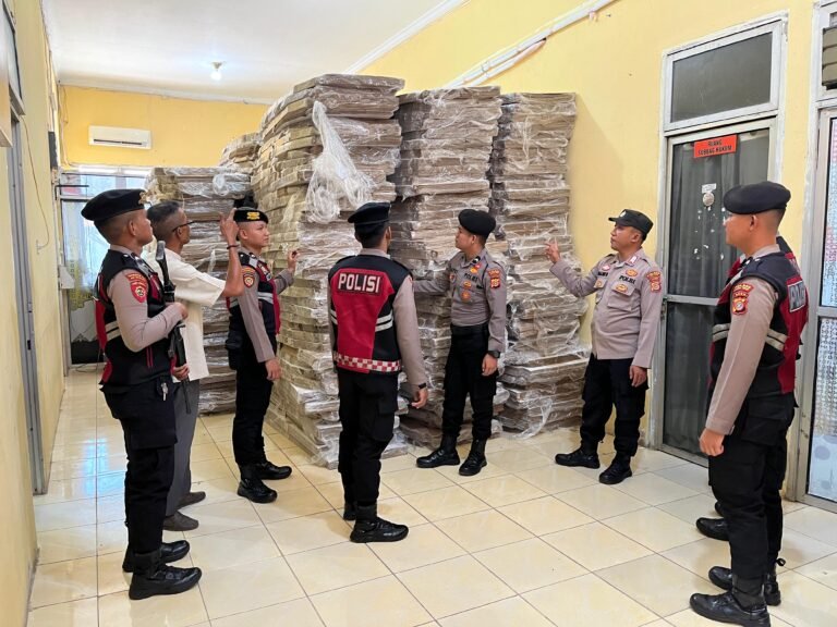Pilkada Semakin Dekat, Satsamapta Polres Aceh Timur Tingkatkan Patroli ke Kantor KIP dan Gudang Logistik