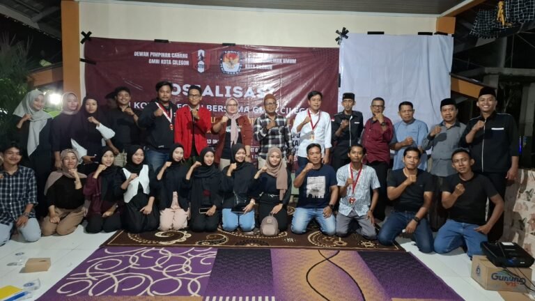 Tingkatkan Partisipasi Pemilih, GMNI Cilegon Bersama KPU Gelar Sosialisasi Pemilukada 2024 Segmentasi Pemuda