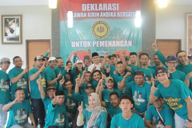 RAB Deklarasikan Dukungan ke Airin-Ade & Andika-Nanang