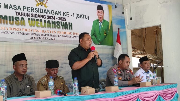 Musa Weliansyah Ajak Konstituennya Demo ke DPRD Banten Saat Reses Hari ke-4 Karena Tidak Punya Dana Aspirasi