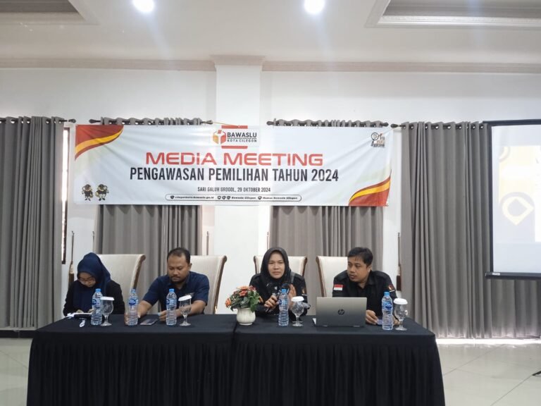 Mendorong Peran Media dalam Pengawasan Pemilu: Bawaslu Gandeng Jurnalis di Cilegon