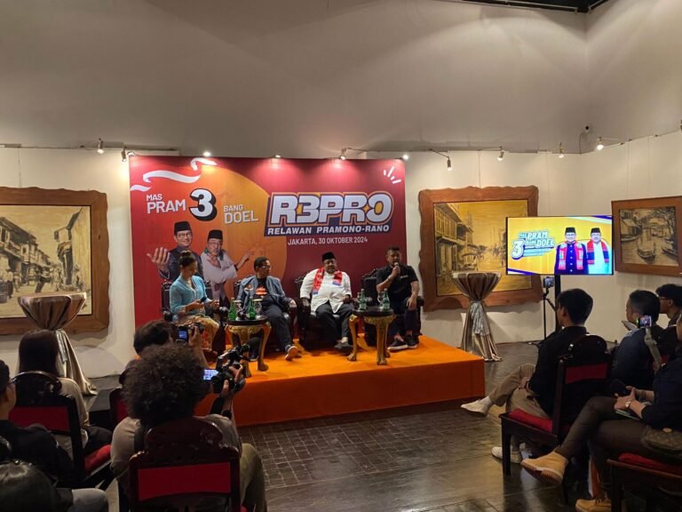 Relawan Pramono-Rano Riang Gembira Deklarasi REPRO 