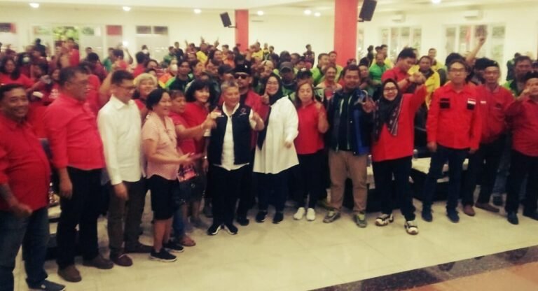 Komunitas Ojol dan Etnis Tionghoa Serang Deklarasikan Dukungan untuk Paslon Gubernur Banten dan Walikota Serang