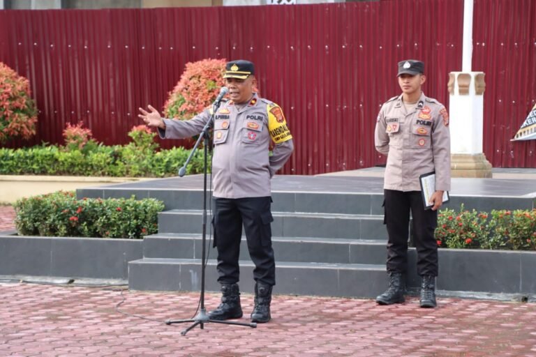 Polres Aceh Timur Gelar Apel Siaga Tahap Masa Tenang Pilkada 2024