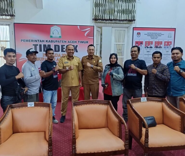 Menjelang Pilkada 2024 Pj Bupati Aceh Timur Silaturahmi Dengan Wartawan  