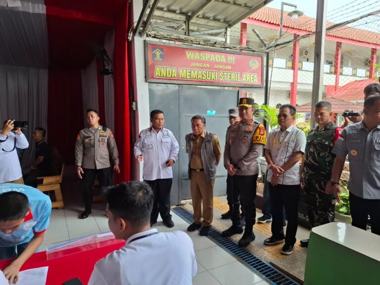 Sebanyak 653 Warga Binaan Lapas Serang Salurkan Hak pilih Pilkada Banten 2024