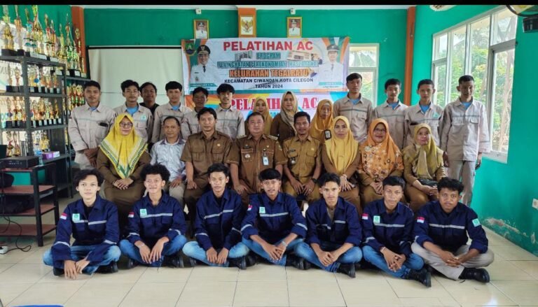 Kelurahan Tegalratu Menyelenggarakan Pelatihan AC dengan tema “Program Peningkatan Perekonomian Masyarakat “
