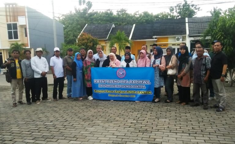 Jelang Rapimwil 2024, DPW Progib Banten Gelar Rapat Pleno