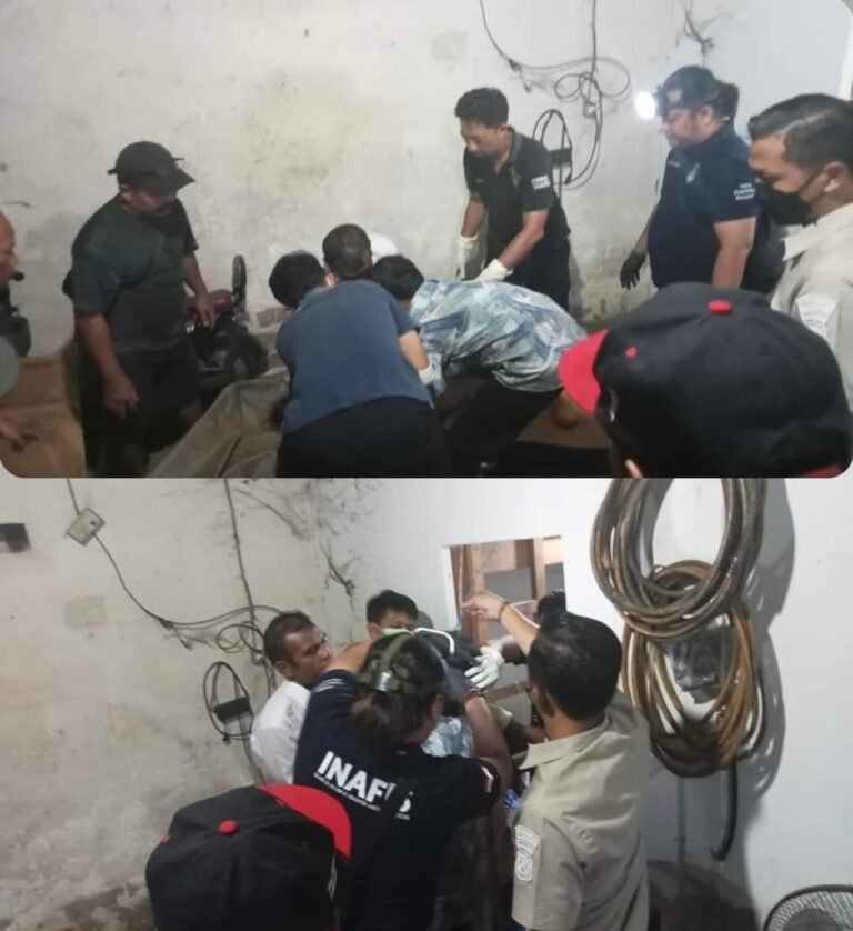 Polsek Boyolangu Mendatangi TKP Adanya Orang Meninggal Dengan Gantung Diri Dalam Kamar