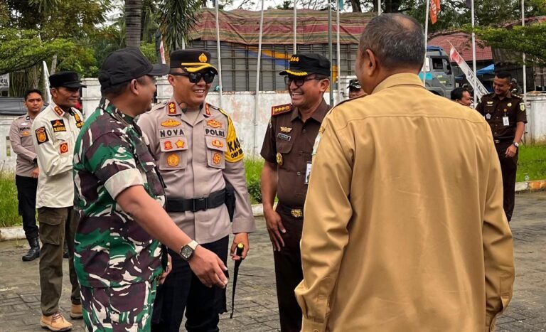 Rapat Pleno Terbuka KIP Aceh Timur Selesai. Kapolres Ucapkan Terimakasih Terwujudnya Pilkada Aman Dan Lancar