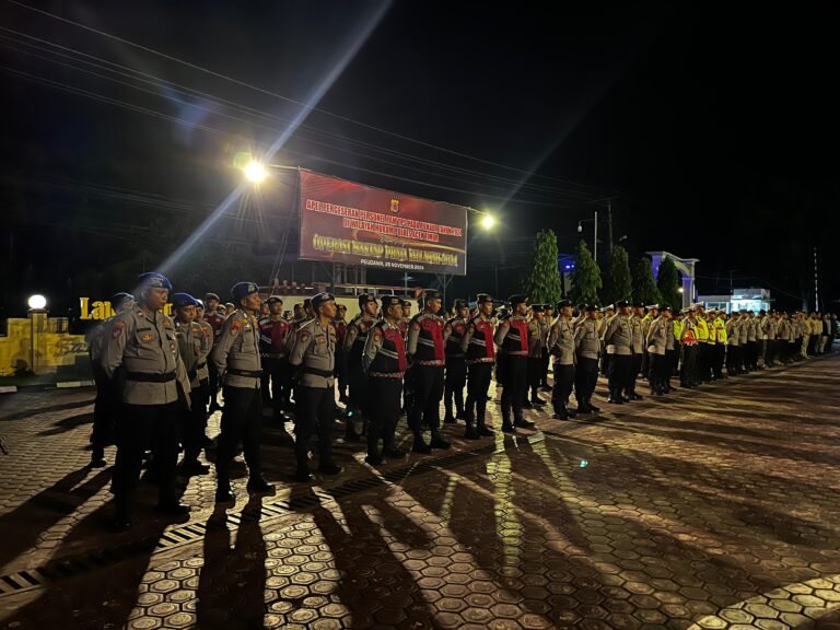 Polres Aceh Timur Gelar Patroli Gabungan