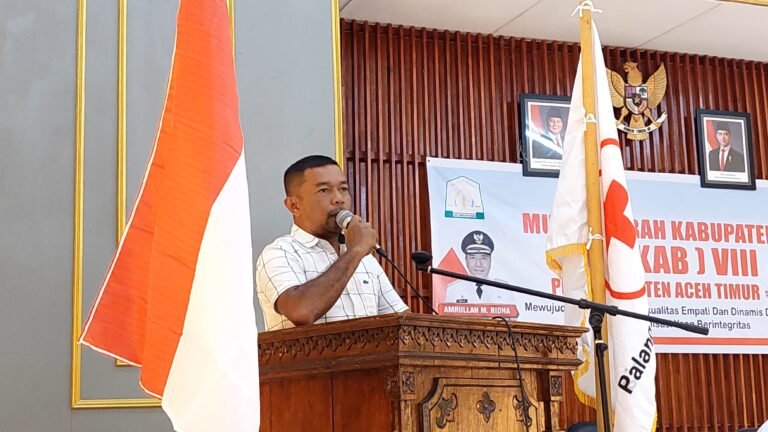 Pimpin PMI Aceh Timur Periode 2024-2027, Fattah Fikri Ucapkan Terima Kasih