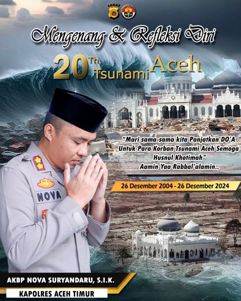 Mengenang 20 Tahun Tsunami Aceh, Sirene Dihidupkan Selama 3 Menit